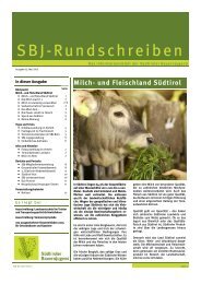 Rundschreiben 2/2005 - Südtiroler Bauernjugend