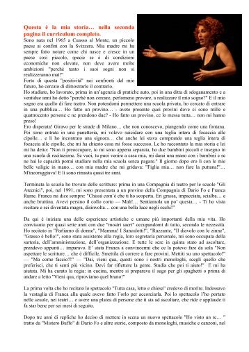 CURRICULUM e biografia MARINA DE JULI AL 2011 c. f.