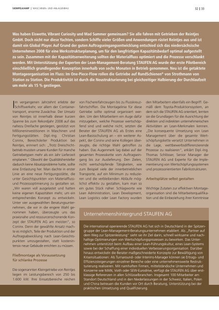 Bulletin 2/ 2011 - Siempelkamp