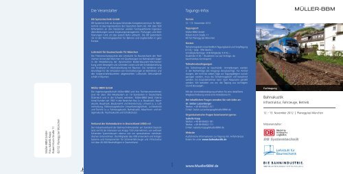 Download Flyer (PDF, 275 KB) - Müller-BBM GmbH