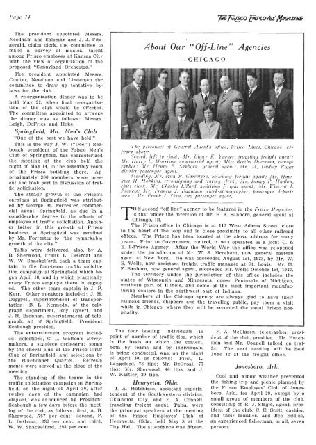The Frisco Employes' Magazine, June 1928 - Springfield-Greene ...