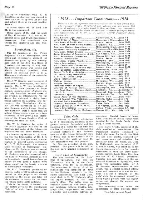 The Frisco Employes' Magazine, June 1928 - Springfield-Greene ...