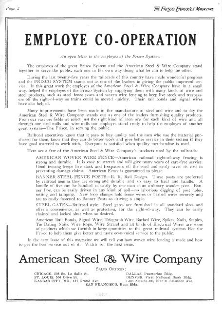 The Frisco Employes' Magazine, June 1928 - Springfield-Greene ...