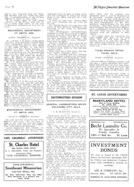 The Frisco Employes' Magazine, June 1928 - Springfield-Greene ...