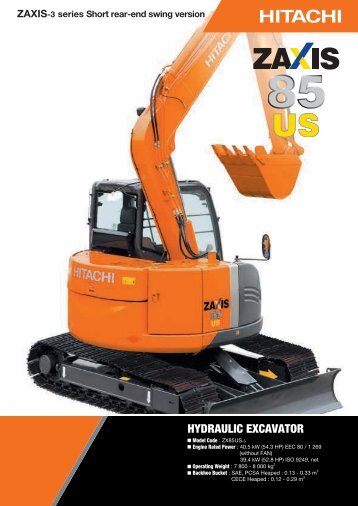 HYDRAULIC EXCAVATOR - Tona