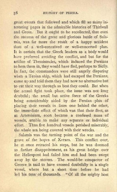 Persia from the Earliest Period to the Arab