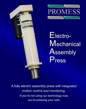 Promess EMAP Brochure - Promess Inc