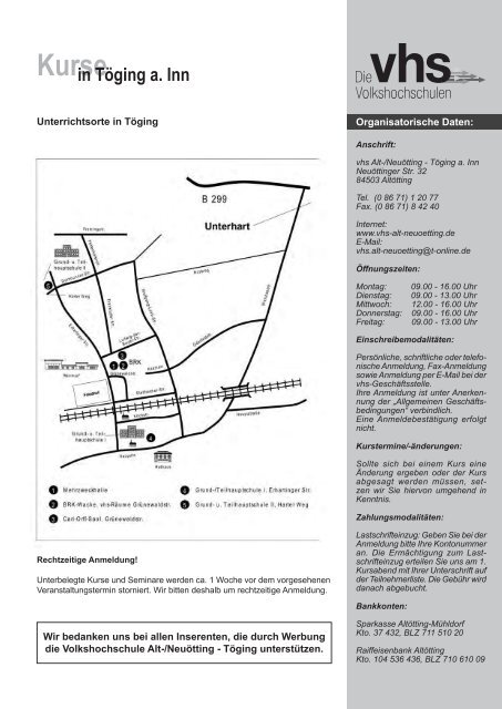 Programm Frühjahr 2013 komplett - Volkshochschule Alt-/Neuötting