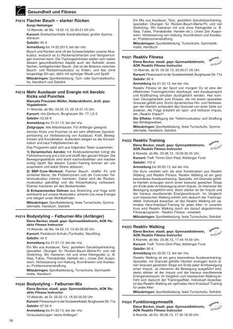 Programm Frühjahr 2013 komplett - Volkshochschule Alt-/Neuötting