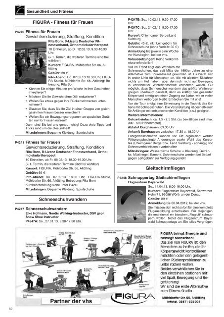 Programm Frühjahr 2013 komplett - Volkshochschule Alt-/Neuötting