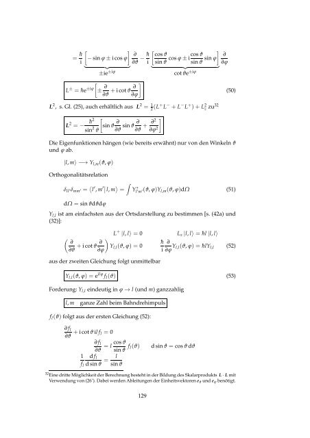 Skript Quantenmechanik - Otto-von-Guericke-Universität Magdeburg