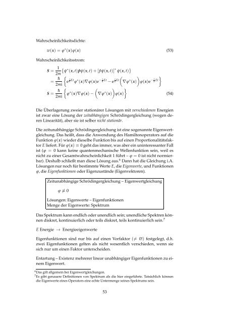 Skript Quantenmechanik - Otto-von-Guericke-Universität Magdeburg