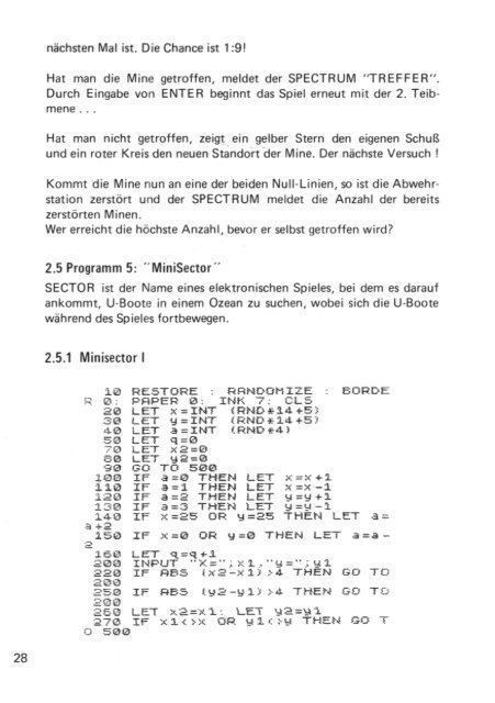 Viel mehr als 33 Programme für den Sinclair Spectrum
