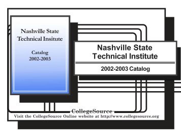 Nashville State Technical Institute - Nashville State Community ...