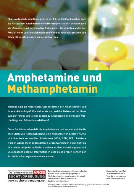 Amphetamine und Methamphetamin
