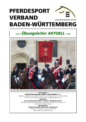 PFERDESPORT VERBAND BADEN-WÜRTTEMBERG