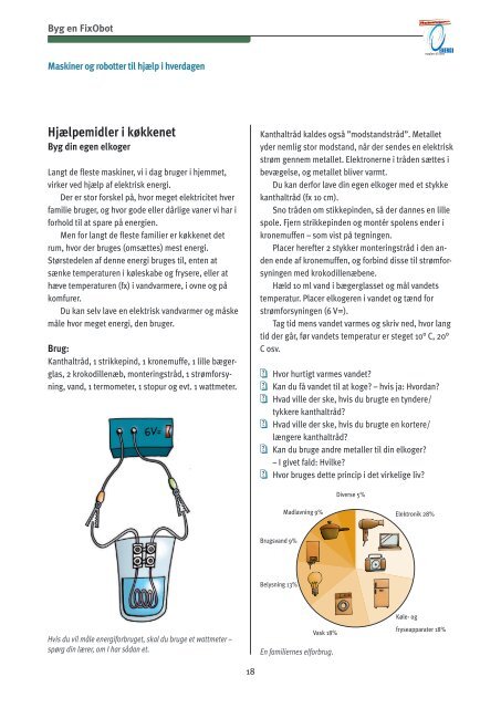 Byg en FixObot - Hele hæftet - Viden om energi