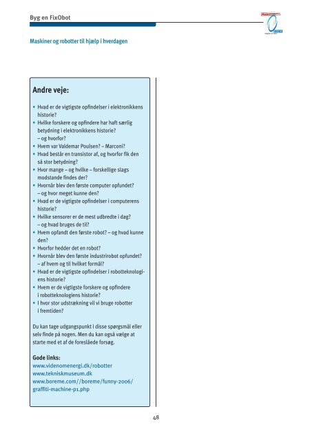 Byg en FixObot - Hele hæftet - Viden om energi