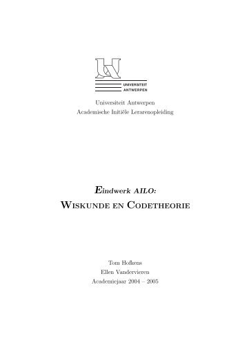 tekst (PDF) - Universiteit Antwerpen