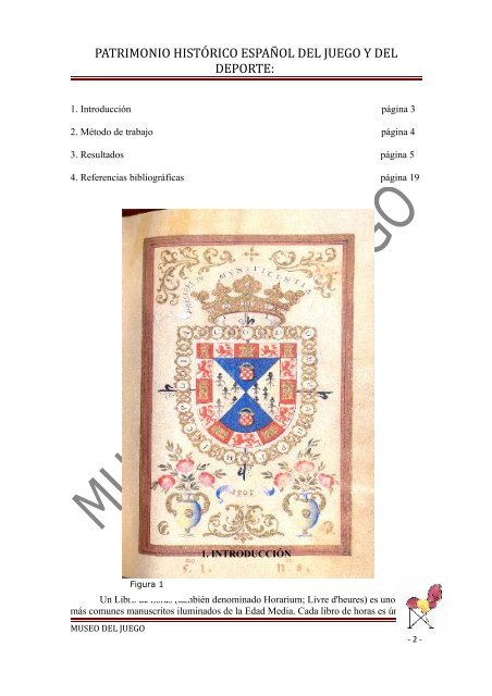 Libro de Horas de Felipe el Hermoso (1505 - Museo del Juego