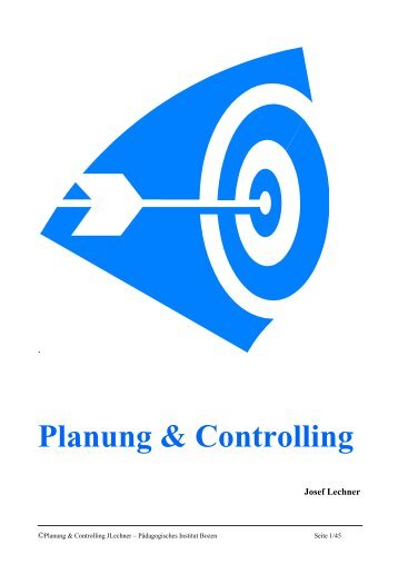 Betriebliche Planung und Controlling (PDF 13.12.2007)