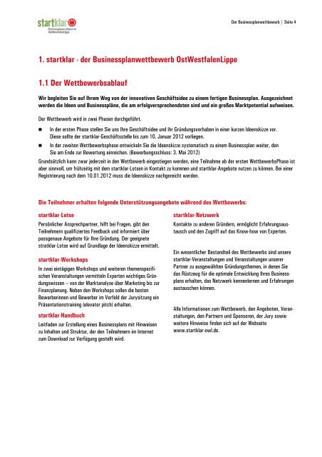 Handbuch zum Download - Startklar