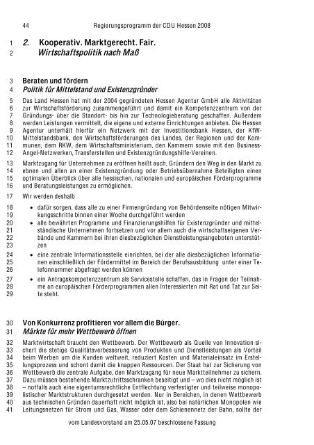 Regierungsprogramm 2008 - 2013 (pdf)