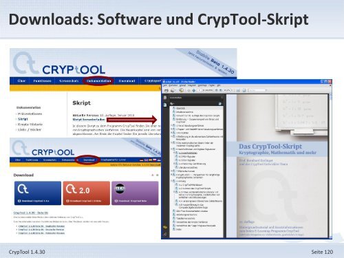 1. Offizielle Präsentation - CrypTool