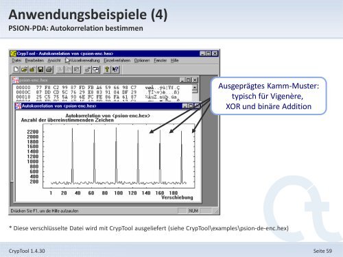 1. Offizielle Präsentation - CrypTool