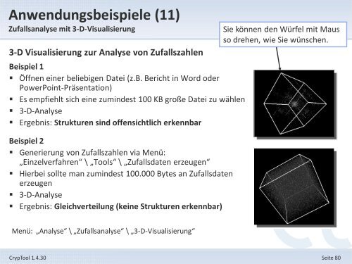 1. Offizielle Präsentation - CrypTool