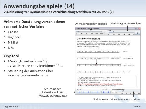 1. Offizielle Präsentation - CrypTool