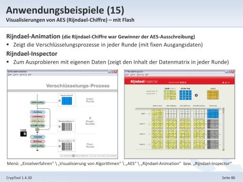 1. Offizielle Präsentation - CrypTool