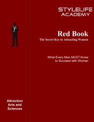 Red Book The Secret Key To Attracting Women - Stylelife.com