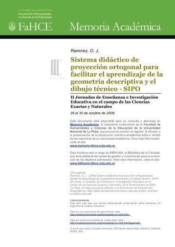 Sistema didáctico de proyección ortogonal para facilitar el ...