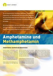 Amphetamine und Methamphetamin - Sucht Schweiz