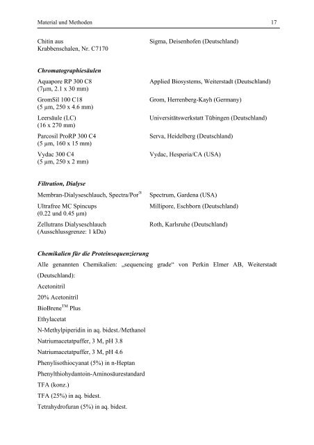 Struktur und biologische Aktivitäten der chitinbindenden Mistellektine