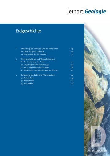 Lernort Geologie - Bayerisches Staatsministerium für Umwelt und ...