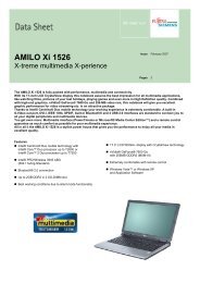 AMILO Xi 1526 - ru.fujitsu.com