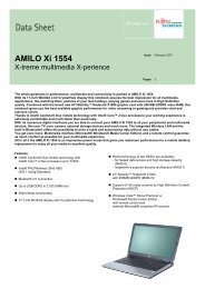 AMILO Xi 1554 - ru.fujitsu.com