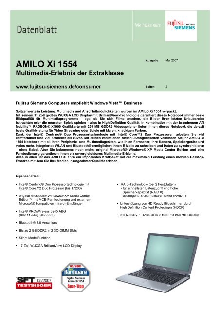 AMILO Xi 1554