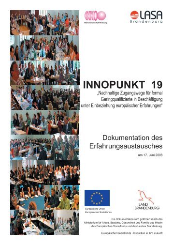 INNOPUNKT 19 - LASA Brandenburg GmbH