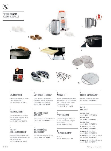 J o h a n n  L a f e r S o r t i m e n t 2 0 1 3 - Weber - Der Grill. Das ...