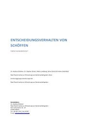 Forschungsbericht Entscheidungsverhalten von Schöffen