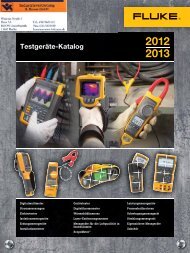 Fluke Umweltmesstechnik + Kalibratoren 2012 - Industrievertretung ...