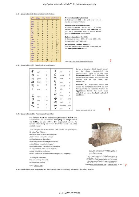 Phänomelogie der Schrift - Peter-matussek.de