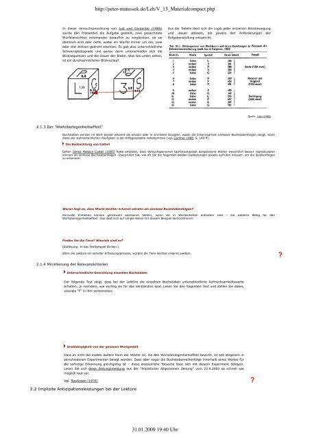 Phänomelogie der Schrift - Peter-matussek.de