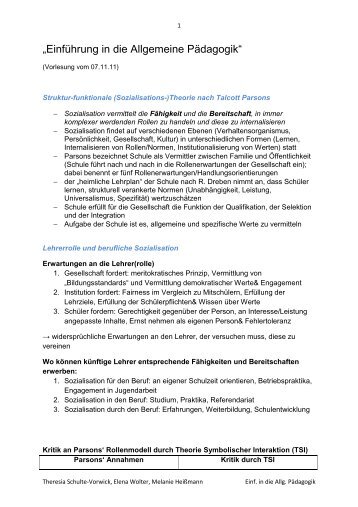 Handout Referat