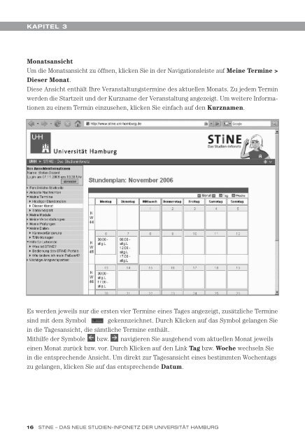 Informationen für Lehrende - STiNE - Universität Hamburg