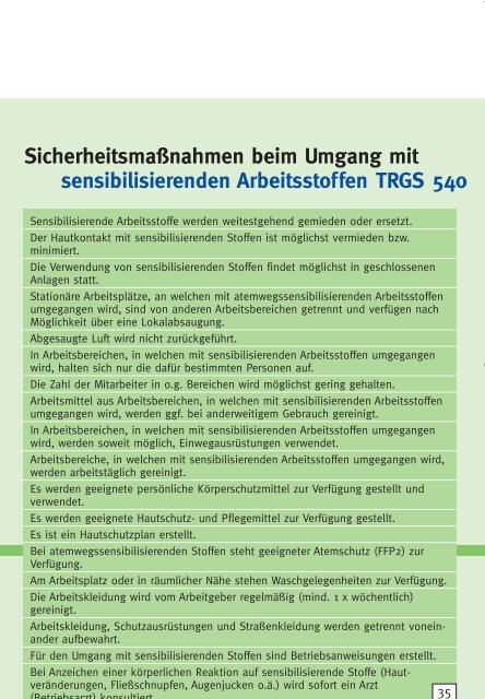 Die Biostoffverordnung - GBG 17.1 - LSV