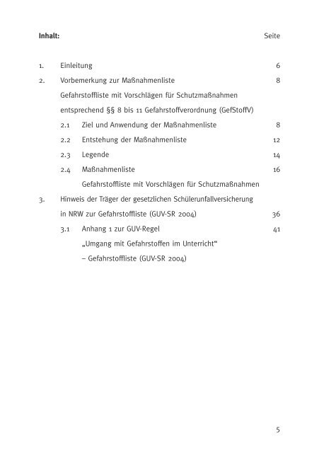 prävention in nrw - Chemie und ihre Didaktik, Universität Wuppertal